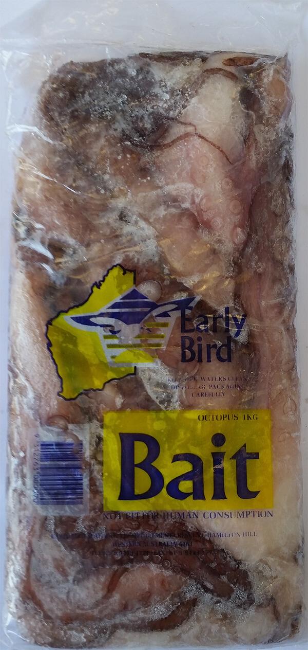 Octopus frozen bait — Earlybird Bait Western Australia