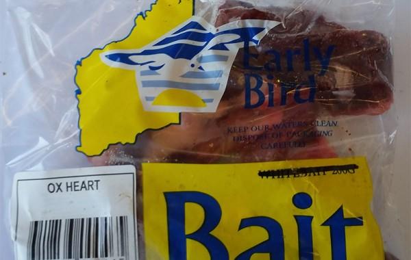Ox Heart frozen bait — Earlybird Bait Western Australia