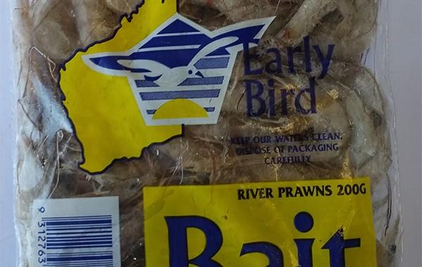 River Prawns frozen bait — Earlybird Bait Western Australia